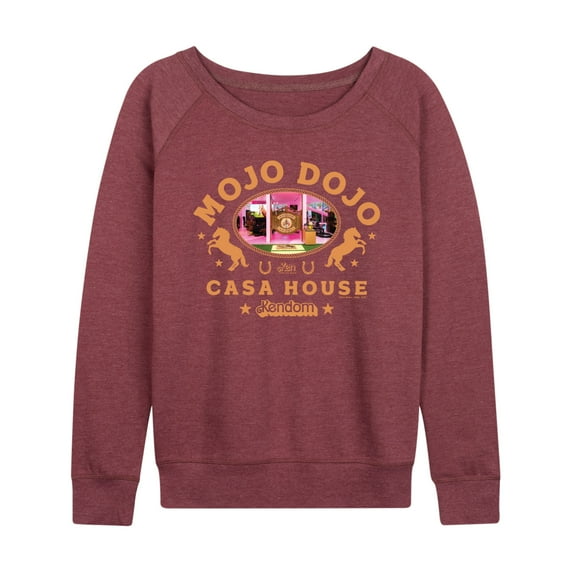 Barbie The Movie - Mojo Dojo Casa House West - Women's Lightweight French Terry Long Sleeve Shirt