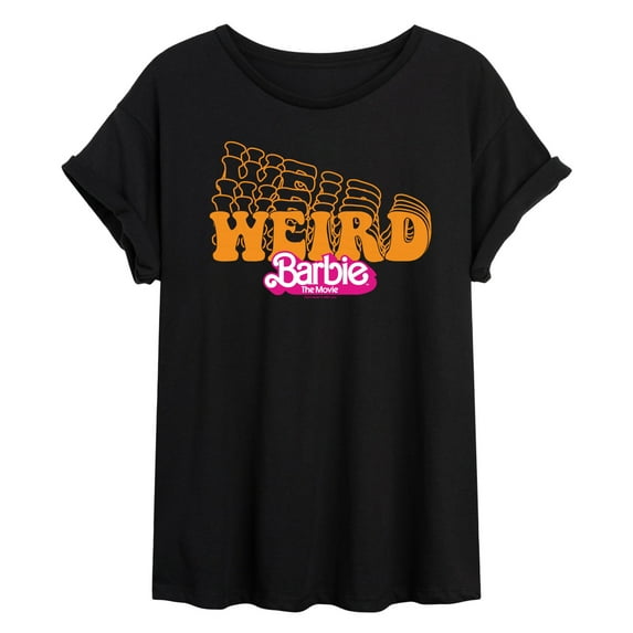 Barbie The Movie - Stacked Weird Barbie - Women's Oversized T-Shirt