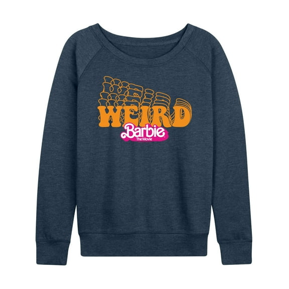 Barbie The Movie - Stacked Weird Barbie - Women's Lightweight French Terry Long Sleeve Shirt