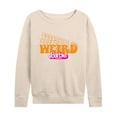thumbnail image 1 of Barbie The Movie - Stacked Weird Barbie - Women's Lightweight French Terry Long Sleeve Shirt, 1 of 5