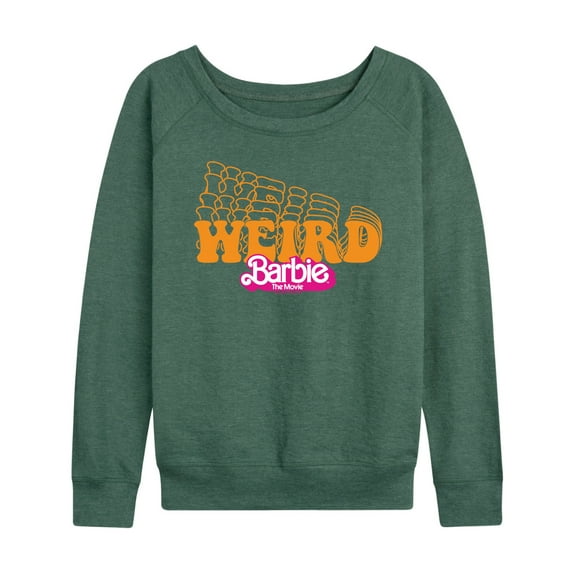 Barbie The Movie - Stacked Weird Barbie - Women's Lightweight French Terry Long Sleeve Shirt