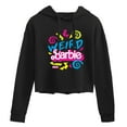 thumbnail image 1 of Barbie The Movie - Weird Barbie - Juniors Cropped Pullover Hoodie, 1 of 5