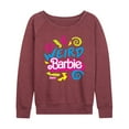 thumbnail image 1 of Barbie The Movie - Weird Barbie - Women's Lightweight French Terry Long Sleeve Shirt, 1 of 5