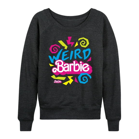 Barbie The Movie - Weird Barbie - Women's Lightweight French Terry Long Sleeve Shirt