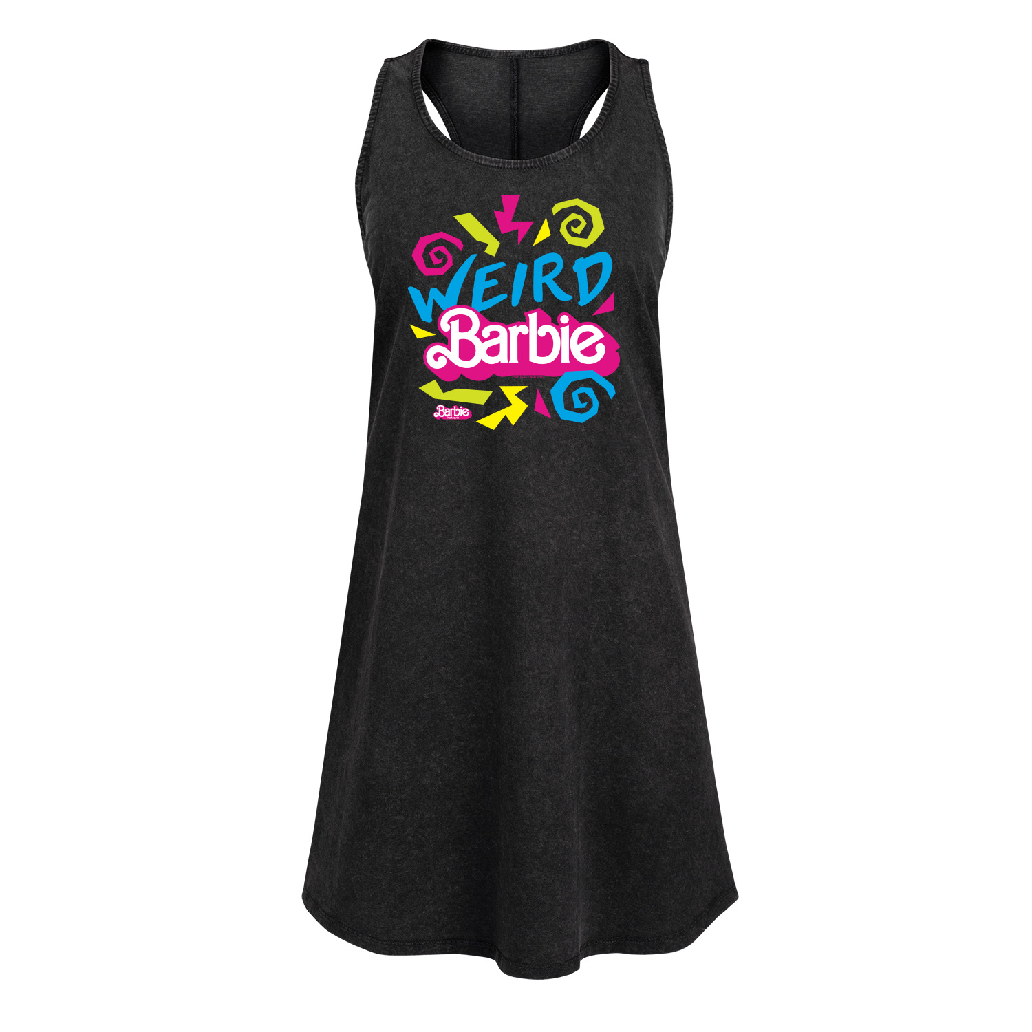 barbie-the-movie-weird-barbie-women-s-sleeveless-shift-dress