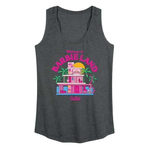 Barbie The Movie - Welcome To Barbie Land - Women's Racerback Tank Top