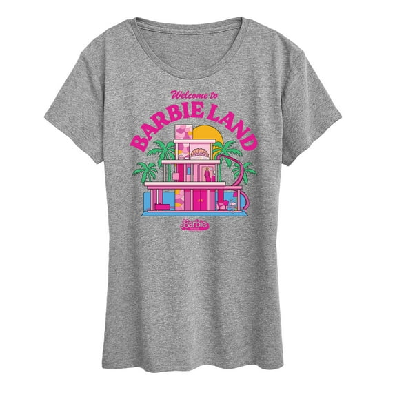 Barbie The Movie - Welcome To Barbie Land - Women's Short Sleeve Graphic T-Shirt