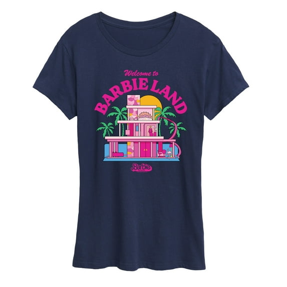 Barbie The Movie - Welcome To Barbie Land - Women's Short Sleeve Graphic T-Shirt