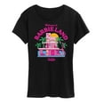thumbnail image 1 of Barbie The Movie - Welcome To Barbie Land - Women's Short Sleeve Graphic T-Shirt, 1 of 5