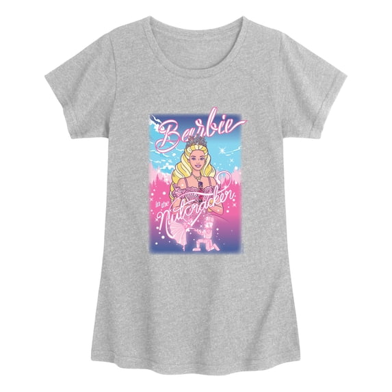 Barbie - The Nutcracker Poster Girls' Fitted Short Sleeve Graphic T-Shirt