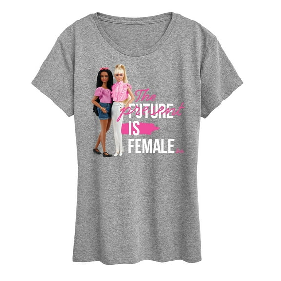 Barbie - The Present/Future Is Female - Women's Short Sleeve Graphic T-Shirt