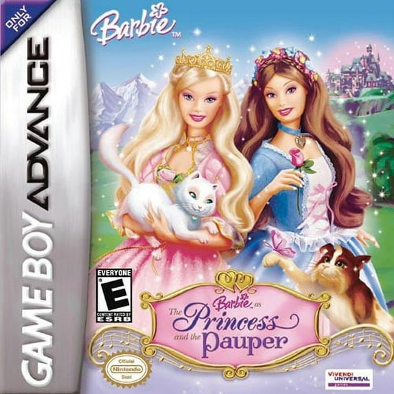 Pre-Owned Barbie: The Princess and the Pauper - Nintendo Gameboy Advance GBA (Refurbished: Good)