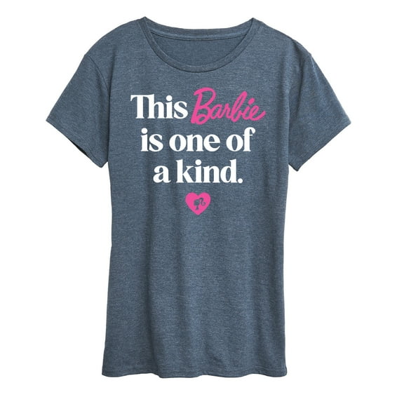 Barbie - This Barbie Is One Of A Kind-Womens Women'S Short Sleeve Graphic T-Shirt