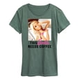 thumbnail image 1 of Barbie - This Barbie Needs Coffee - Women's Short Sleeve Graphic T-Shirt, 1 of 4
