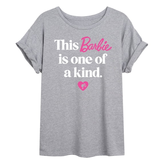Barbie - This Barbie is One of a Kind - Juniors Oversized Graphic T-Shirt
