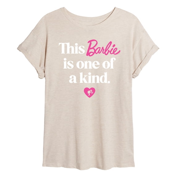 Barbie - This Barbie is One of a Kind - Juniors Oversized Graphic T-Shirt
