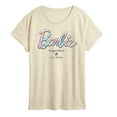 thumbnail image 1 of Barbie - Tie Dye Barbie - Women's Short Sleeve Graphic T-Shirt, 1 of 4