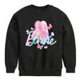 thumbnail image 1 of Barbie - Tie Dye Barbie and Butterflies - Toddler And Youth Crewneck Fleece Sweatshirt, 1 of 4
