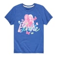 thumbnail image 1 of Barbie - Tie Dye Barbie and Butterflies - Toddler And Youth Short Sleeve Graphic T-Shirt, 1 of 4