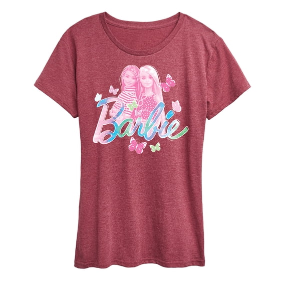 Barbie - Tie Dye & Butterflies - Women's Short Sleeve Graphic T-Shirt