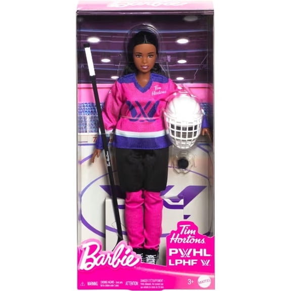 Barbie Tim Hortons x PWHL Doll - Brunette