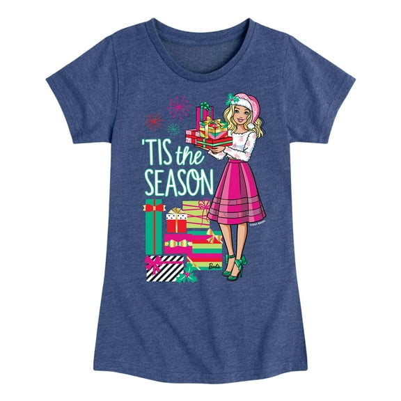 Barbie - Tis The Season - Toddler And Youth Short Sleeve Graphic T-Shirt