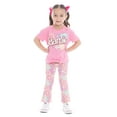 thumbnail image 1 of Barbie Toddler Girls Graphic Tee and Flare Leggings Set, 2-Piece, Sizes 12M-5T, 1 of 4