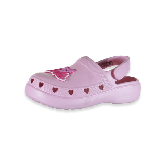 Barbie Toddler Girls' Clogs with Adjustable Strap - Medium Pink, Size 8