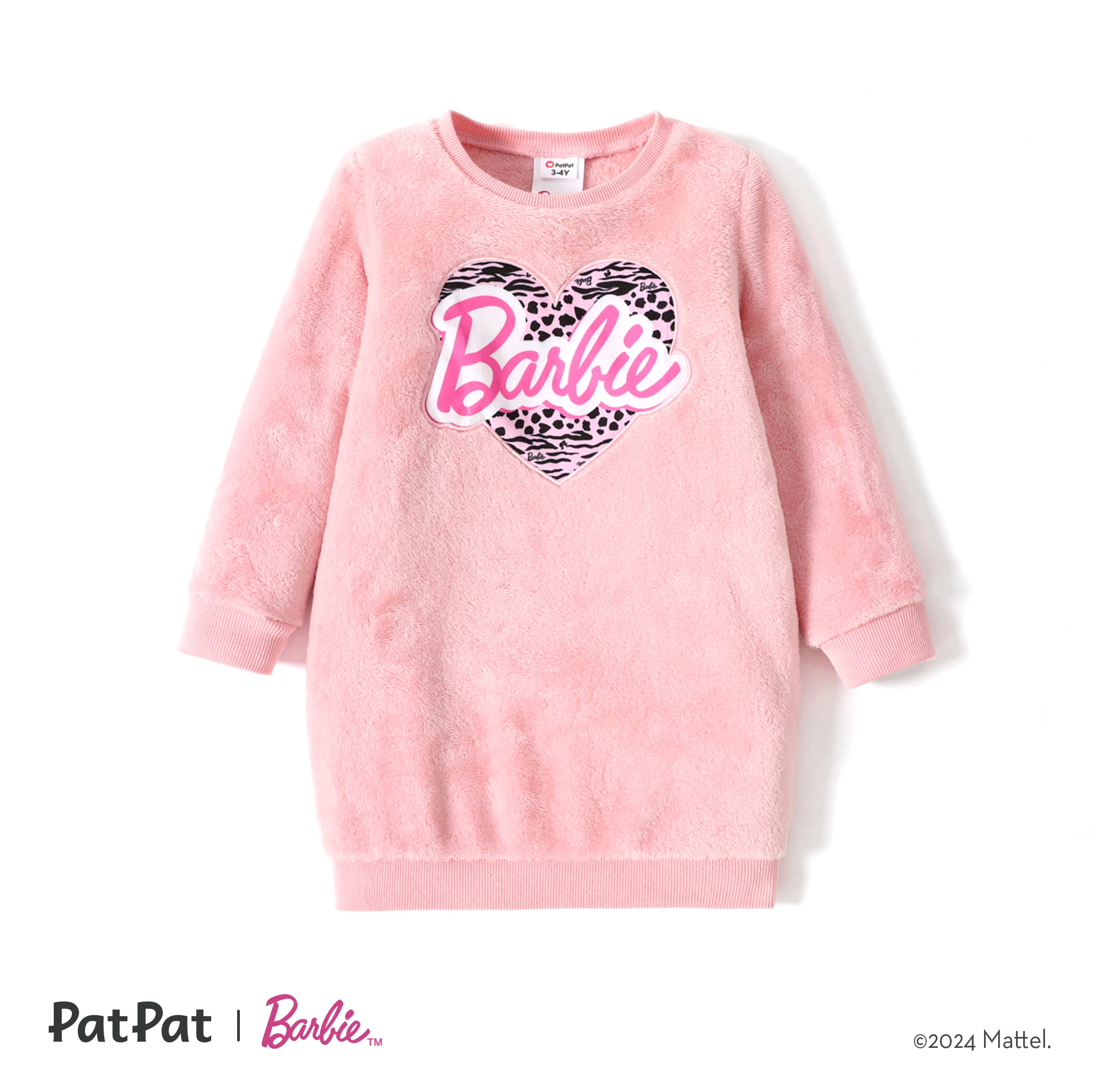 Sweat-Shirt Barbie Licorne Pull Fille 2-10 Ans - Vêtement Enfant Officiel Rose Magique