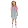 thumbnail image 1 of Barbie Toddler Girls Western Skirtall & Short Sleeve Tee Set, 2-Piece, Sizes 12M-5T, 1 of 17