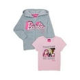 Shop Barbie Toddler Girls ZipUp Hoodie and Tee Set, 2Piece, Sizes 2T