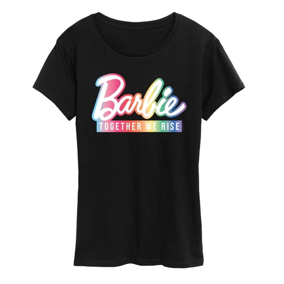 Barbie - Together We Rise Rainbow - Women's Short Sleeve Graphic T-Shirt