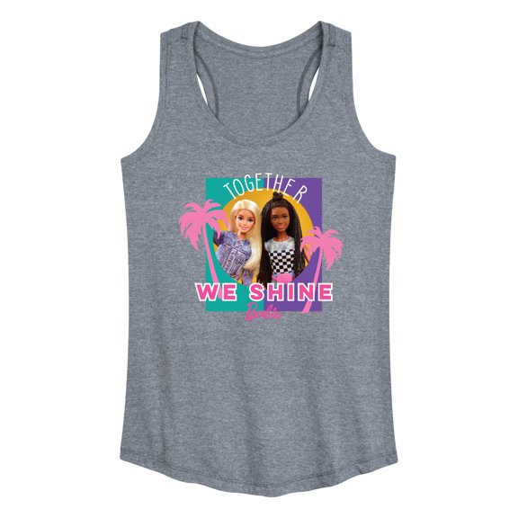 Barbie - Together We Shine - Color Block - Women's Racerback Tank Top
