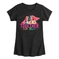 thumbnail image 1 of Barbie - Together We Shine  - Girls Fitted Short Sleeve Graphic T-Shirt, 1 of 5