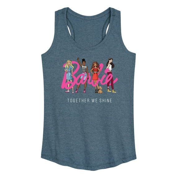 Barbie - Together We Shine - Women's Racerback Tank Top
