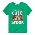 thumbnail image 1 of Barbie - Too Cute To Spook - Toddler And Youth Short Sleeve Graphic T-Shirt, 1 of 6
