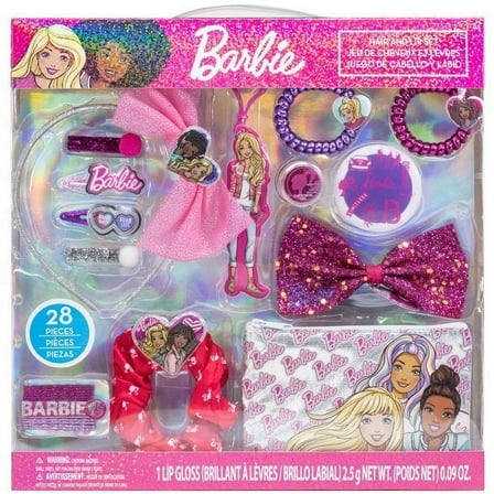 Barbie - Townley Girl Hair Accessories Box (28 Pcs) Girls|Ages 3+
