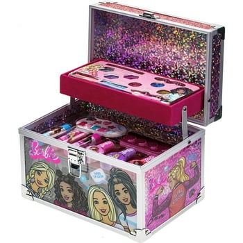 Disney The Little Mermaid - Townley Girl Kids' Makeup Set With Train Case for Ages 3+