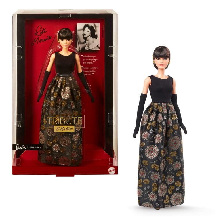 Barbie Tribute Collection Rita Moreno Collectible Doll in Black