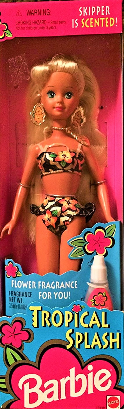 Barbie Tropical Splash Skipper Doll Scented 1994 Mattel 12448