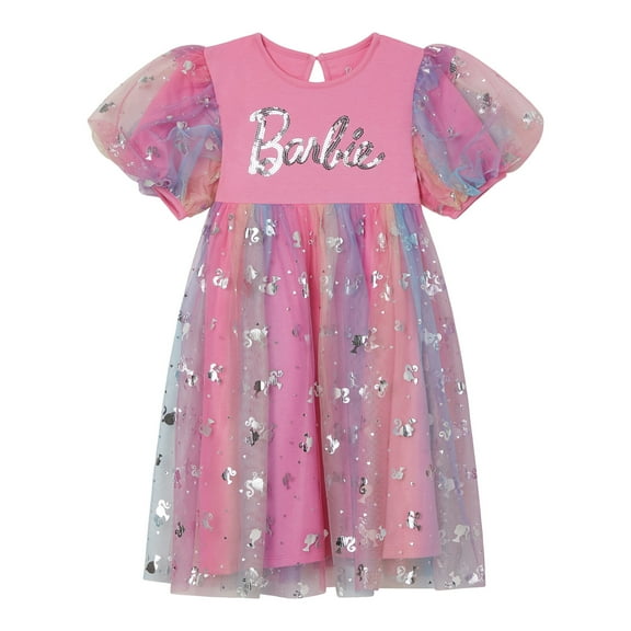 Barbie Tulle Dress Logo Toddler to Big Kid