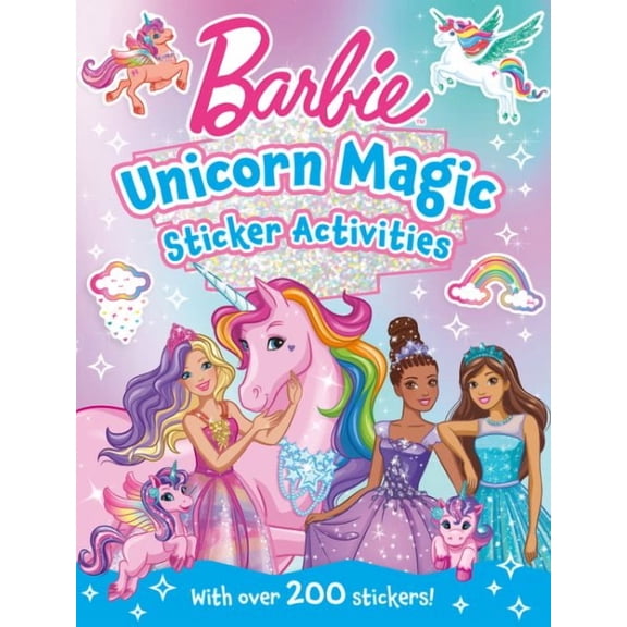 Barbie Barbie Unicorn Magic Sticker Activity Book (Paperback)