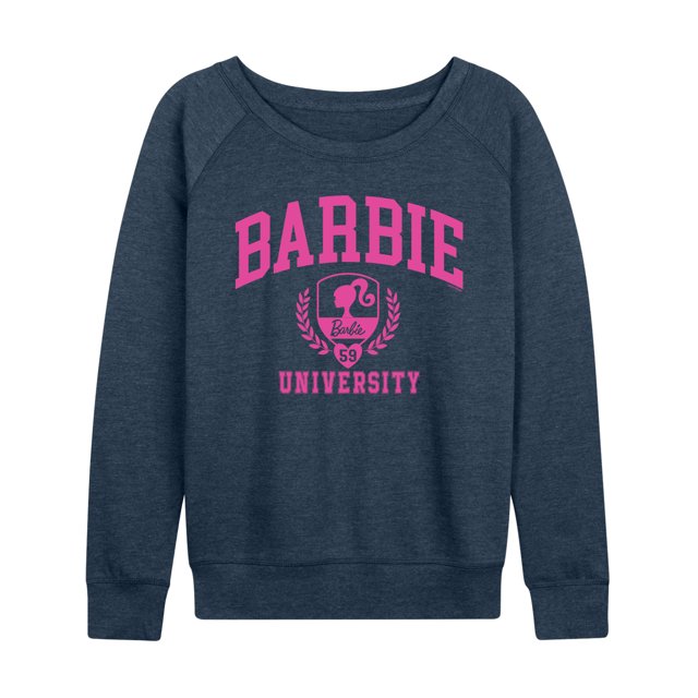 Barbie - University - Women's French Terry Long Sleeve Shirt