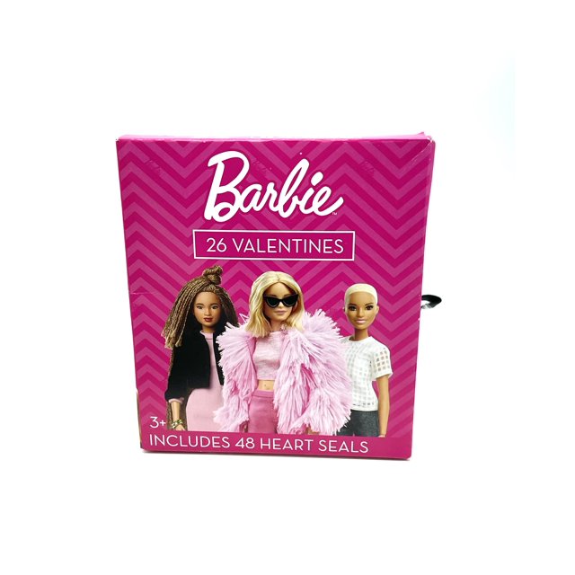 Barbie Valentine Exchange Cards