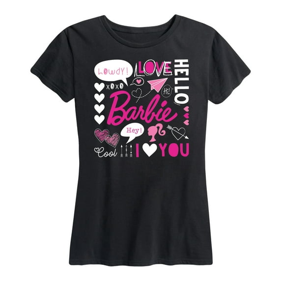 Barbie - Valentine's Collage - Women's Short Sleeve Graphic T-Shirt