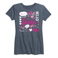 thumbnail image 1 of Barbie -  Valentine's Collage - Women's Short Sleeve Graphic T-Shirt, 1 of 5