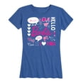 thumbnail image 1 of Barbie -  Valentine's Collage - Women's Short Sleeve Graphic T-Shirt, 1 of 5