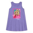thumbnail image 1 of Barbie - Valentine's Day - Barbie Stamped & Delivered - Toddler & Youth Girls A-line Dress, 1 of 3