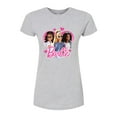 thumbnail image 1 of Barbie - Valentine's Day - Boss Babe Girls Group - Juniors Fitted Graphic T-Shirt, 1 of 4