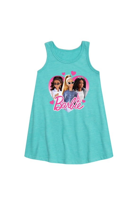 - Valentine's Day - Boss Babe Girls Group - Toddler & Youth Girls A-line Dress
